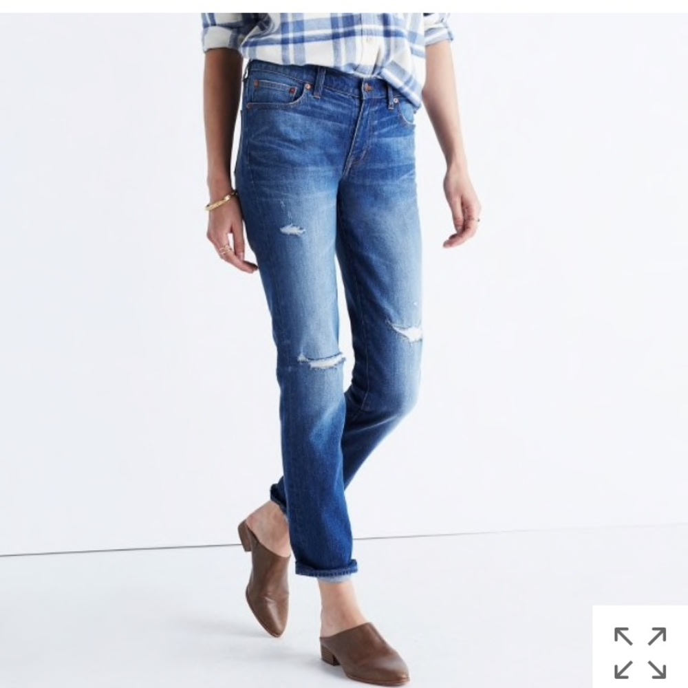 Madewell Slim Boyjean (brinville wash)